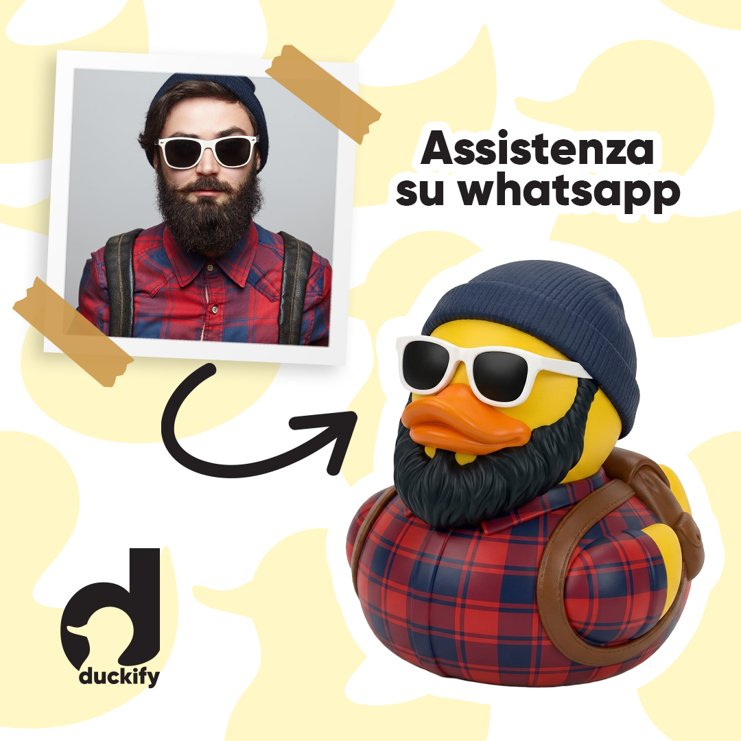 Paperella personalizzata stampata in 3D