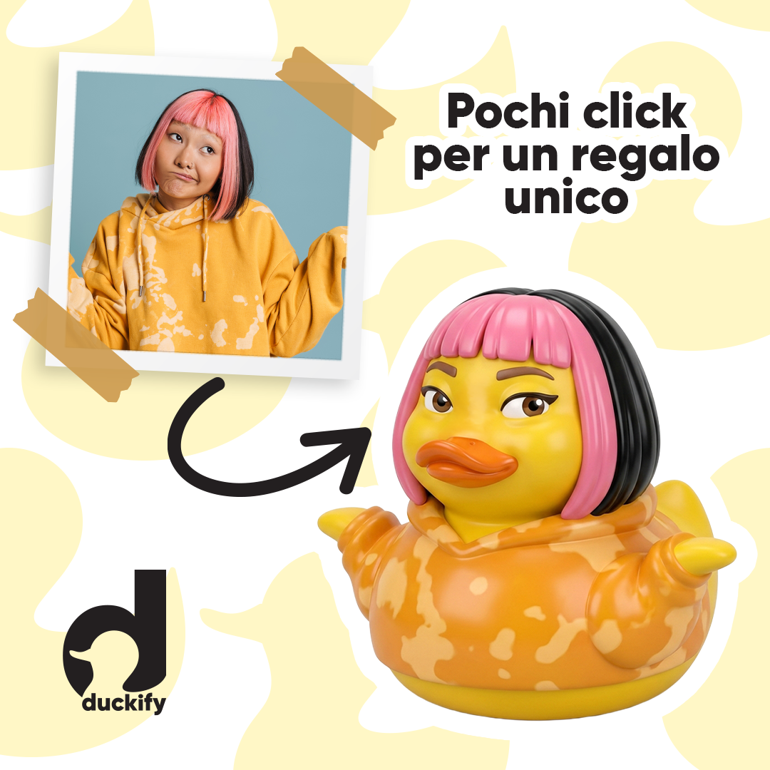 Paperella personalizzata stampata in 3D