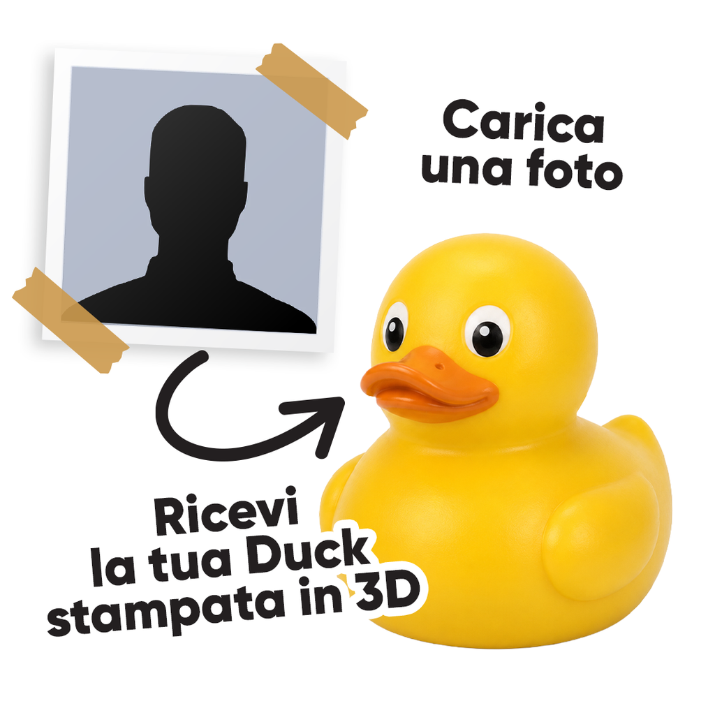 Paperella personalizzata stampata in 3D