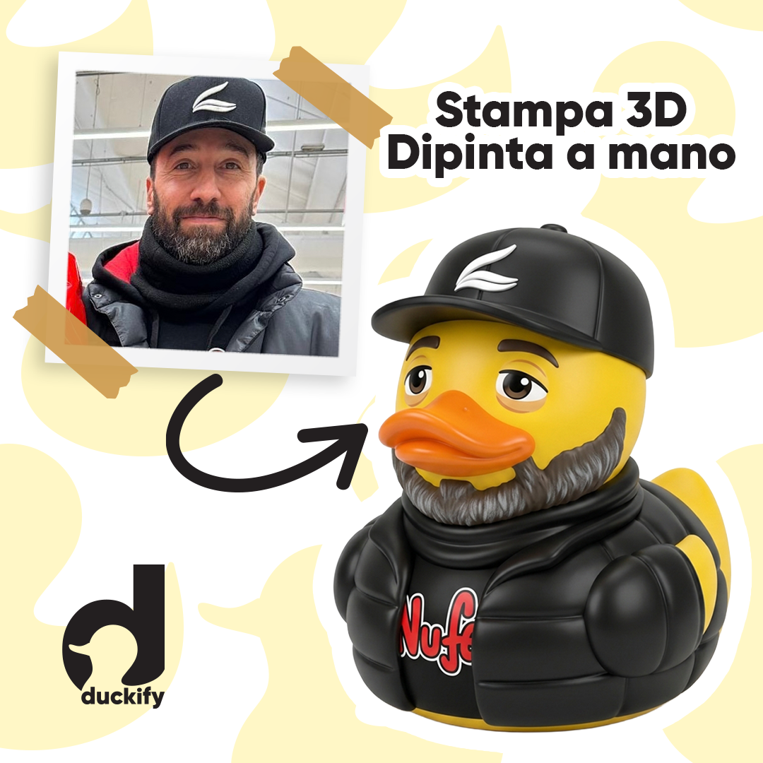 Paperella personalizzata stampata in 3D